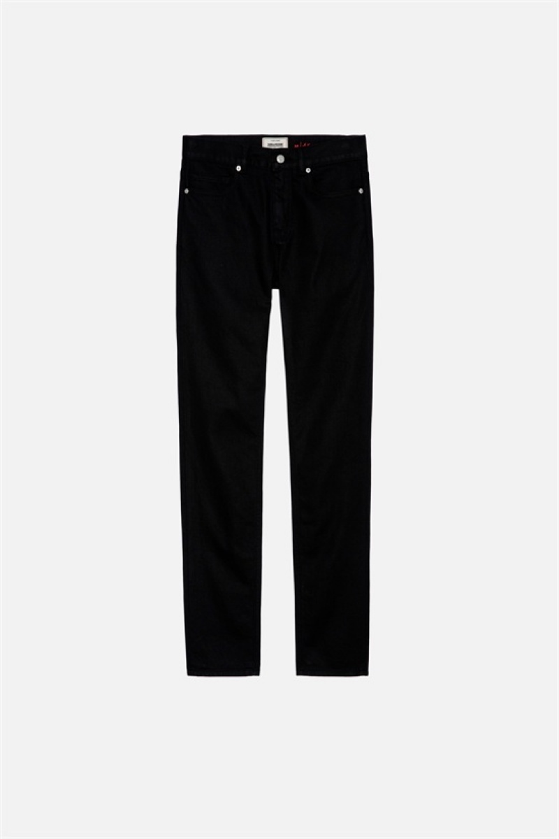 Zadig & Voltaire Mick Eco Jeans Negras | ZV-255738