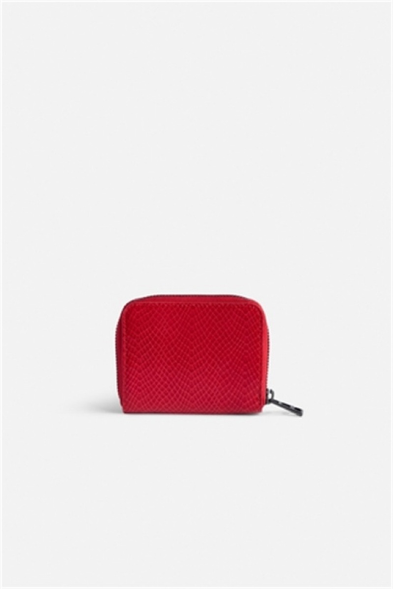 Zadig & Voltaire Mini Glossy Wallet Rojas | ZV-255934