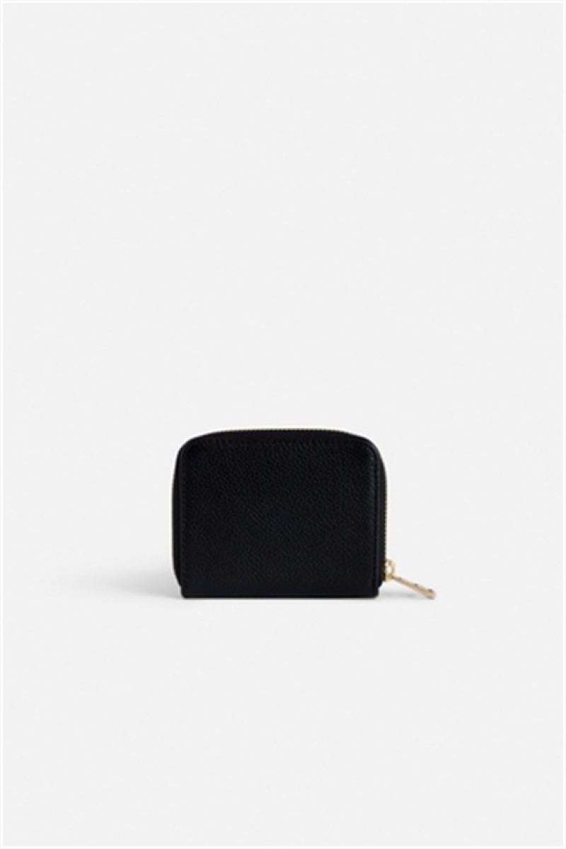 Zadig & Voltaire Mini Wallet Negras Doradas | ZV-255938