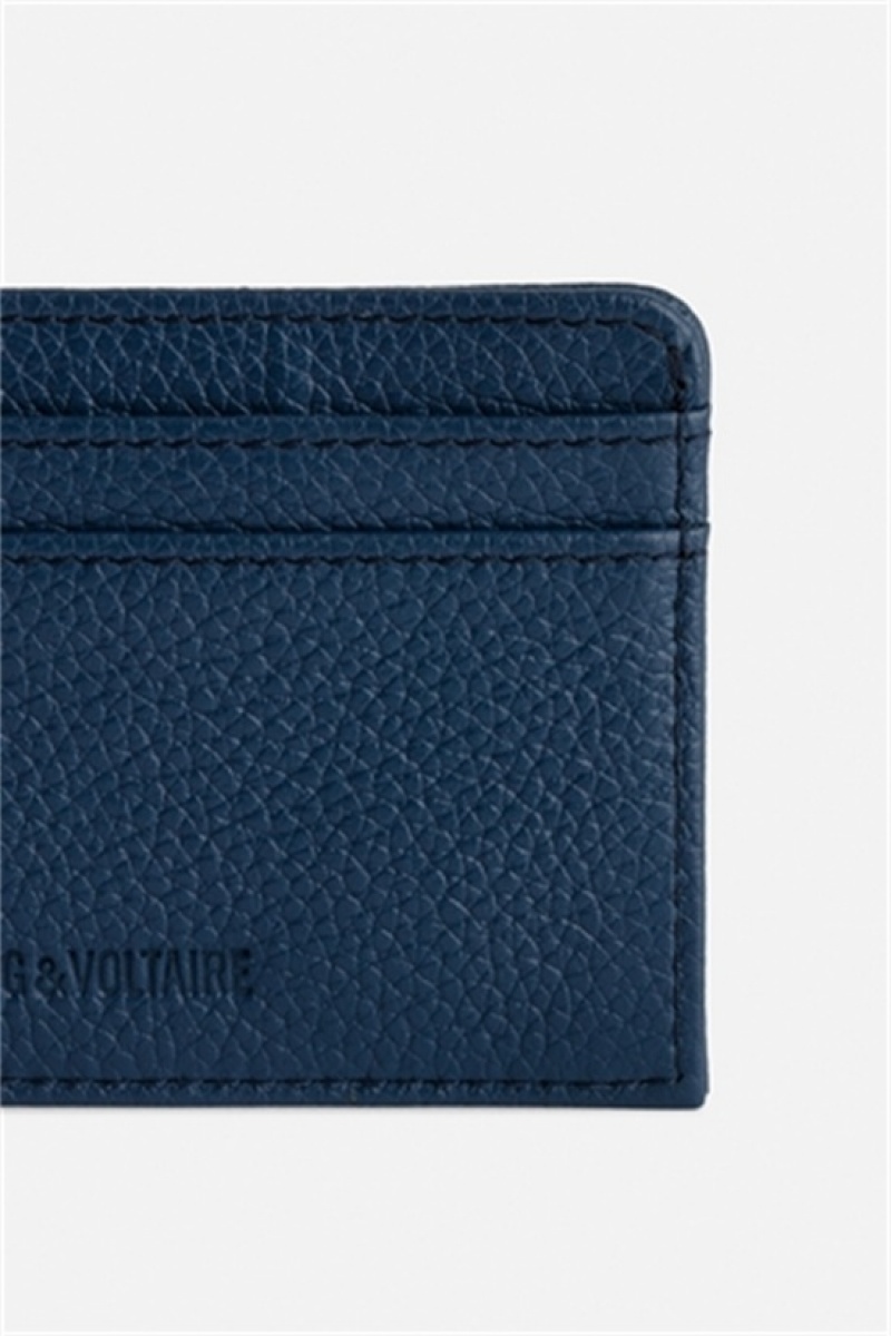 Zadig & Voltaire Pass Card Holder Azul Marino | ZV-255944