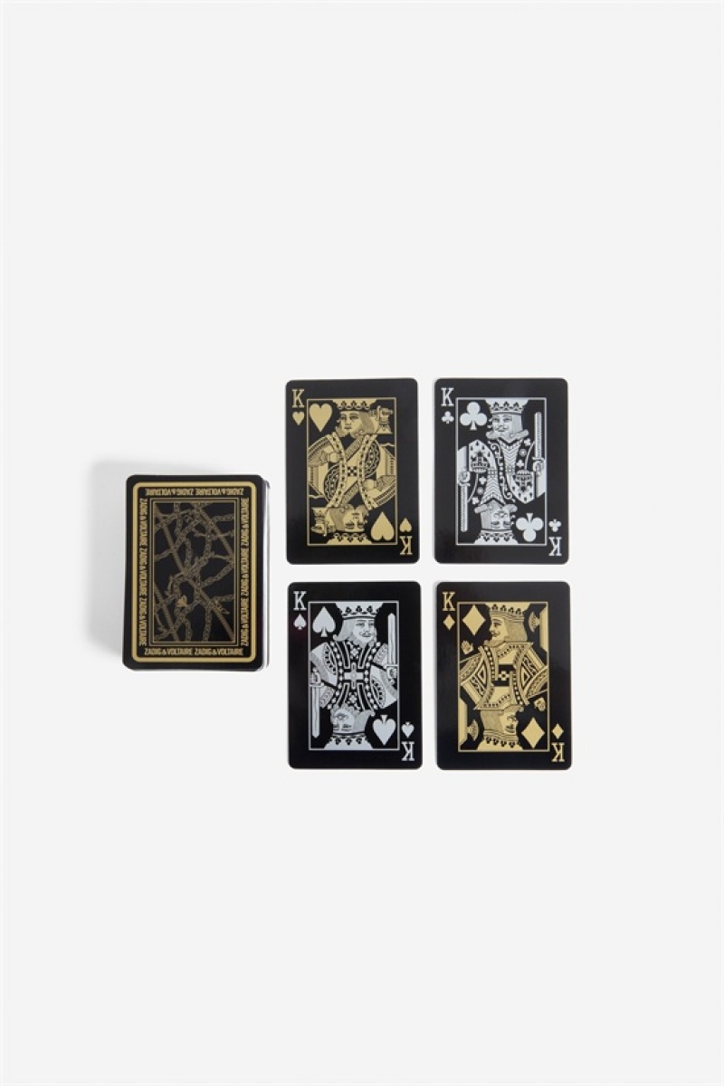 Zadig & Voltaire Play With Me Card Game Negras | ZV-255805