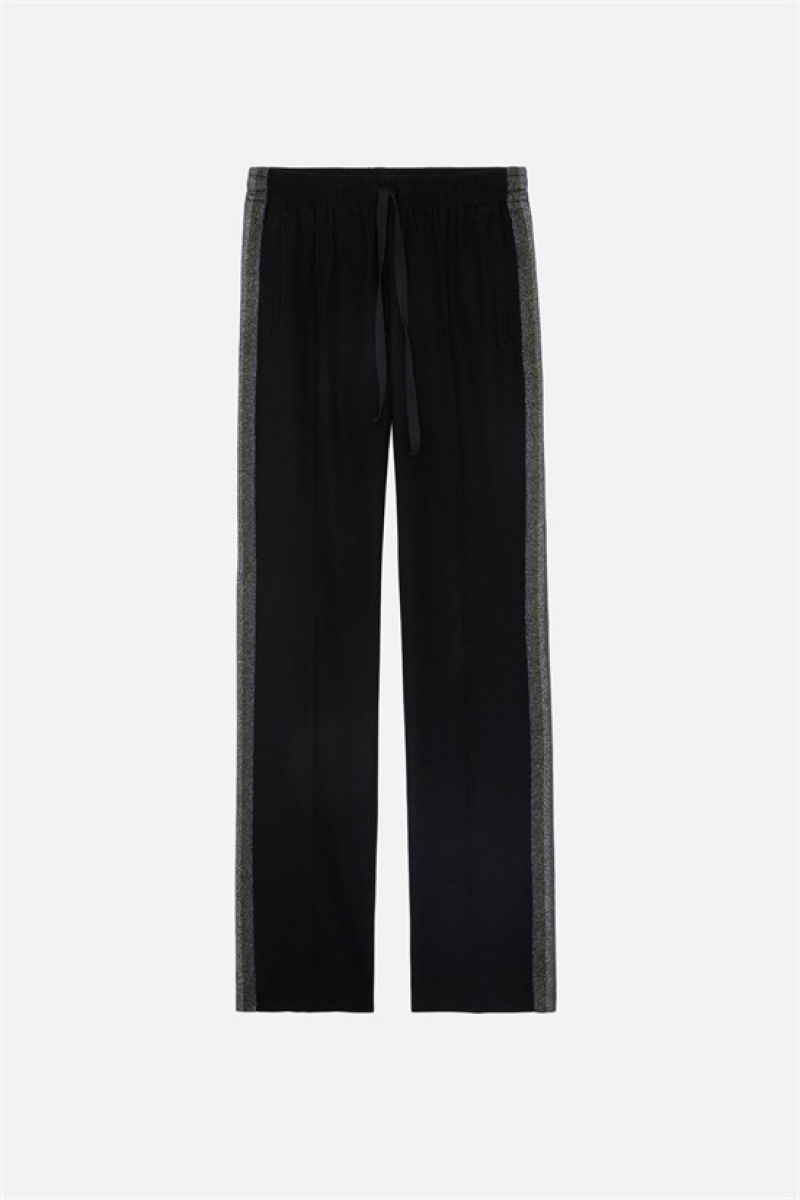 Zadig & Voltaire Pomy Pants Negras | ZV-256242