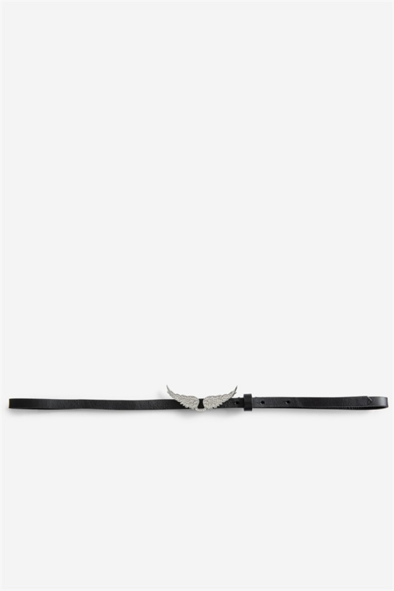 Zadig & Voltaire Rock Belt Negras | ZV-255843