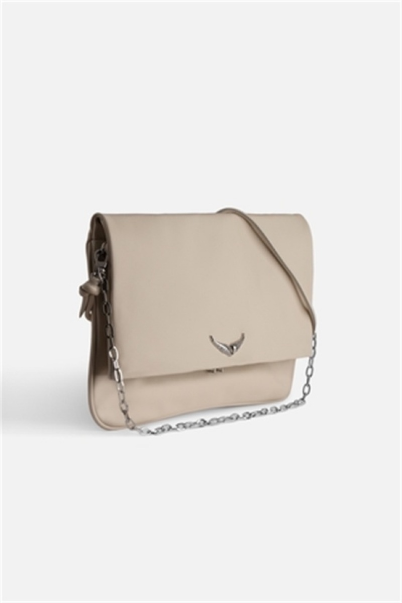 Zadig & Voltaire Rock Eternal Xl Bag Beige | ZV-256198