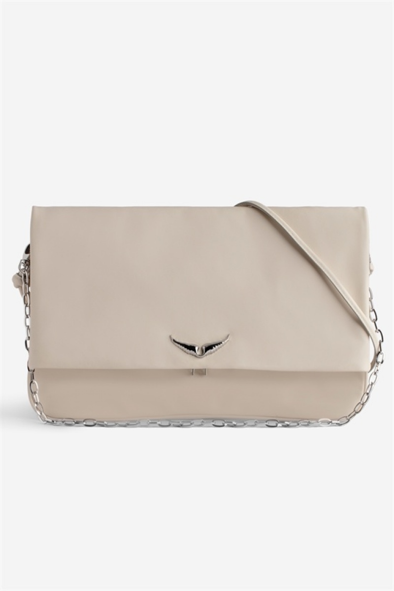 Zadig & Voltaire Rock Eternal Xl Bag Beige | ZV-256198