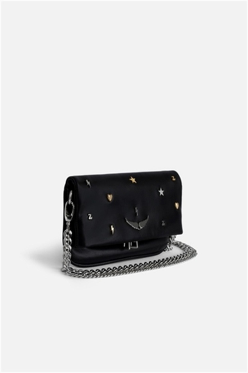 Zadig & Voltaire Rock Nano Lucky Charms Bag Negras | ZV-256079