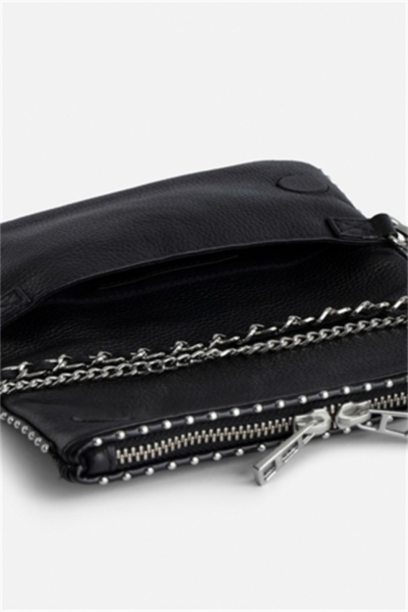 Zadig & Voltaire Rock Nano Studs Bag Negras | ZV-256097