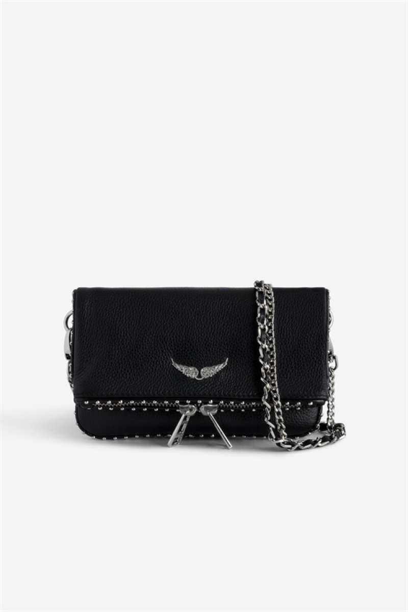 Zadig & Voltaire Rock Nano Studs Bag Negras | ZV-255968