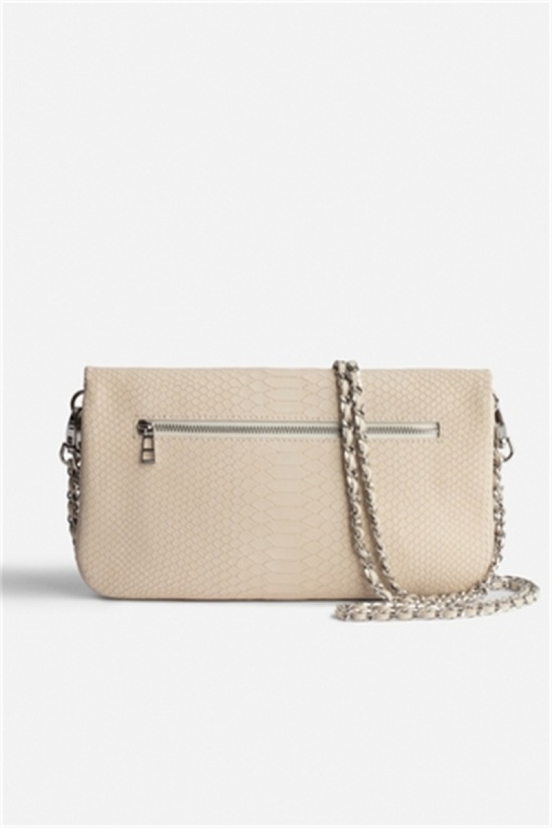 Zadig & Voltaire Rock Soft Savage Bag Beige | ZV-256164