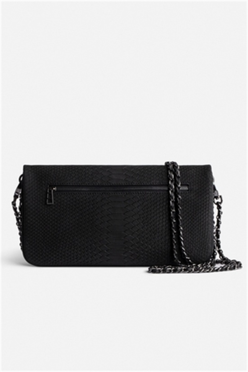 Zadig & Voltaire Rock Soft Savage Bag Negras | ZV-256165