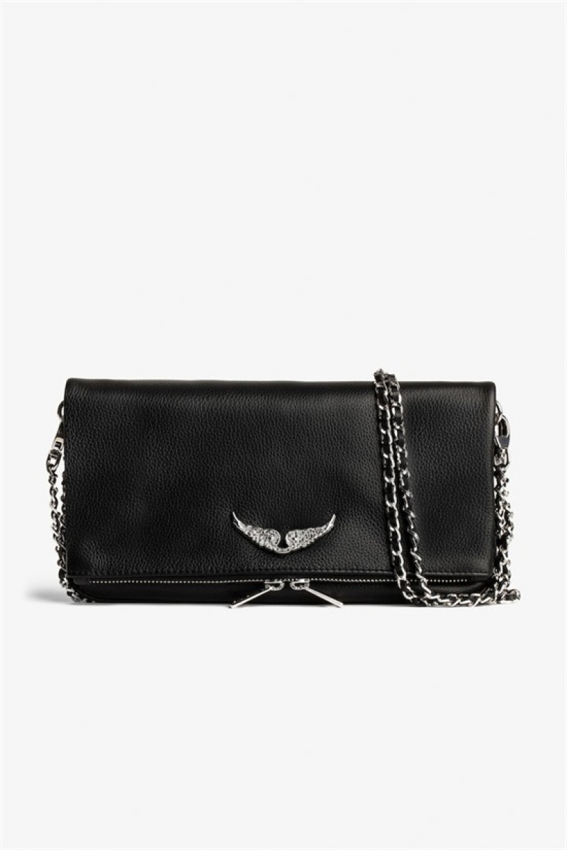 Zadig & Voltaire Rock Swing Your Wings Bag Negras | ZV-256180