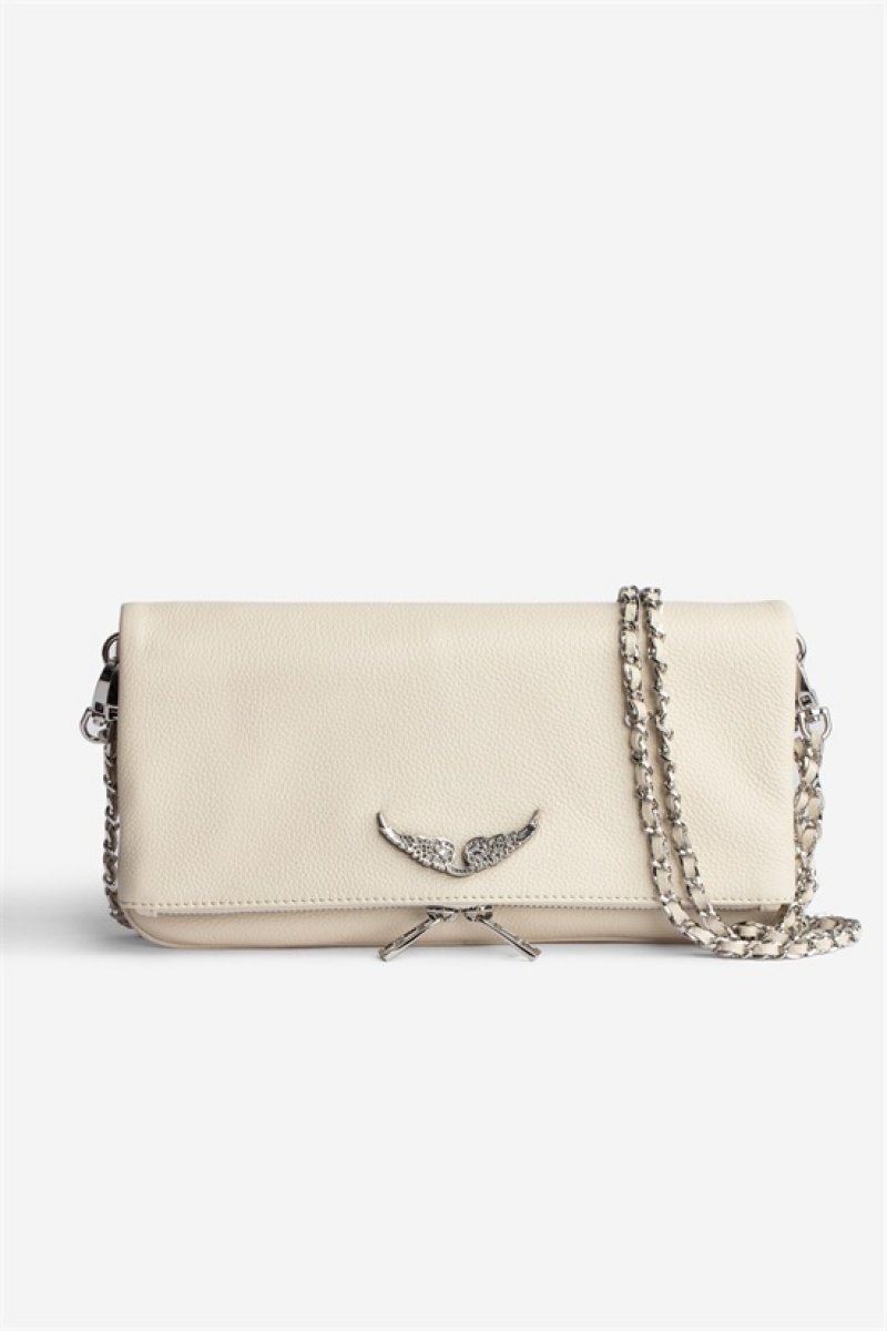 Zadig & Voltaire Rock Swing Your Wings Bag Beige | ZV-256179