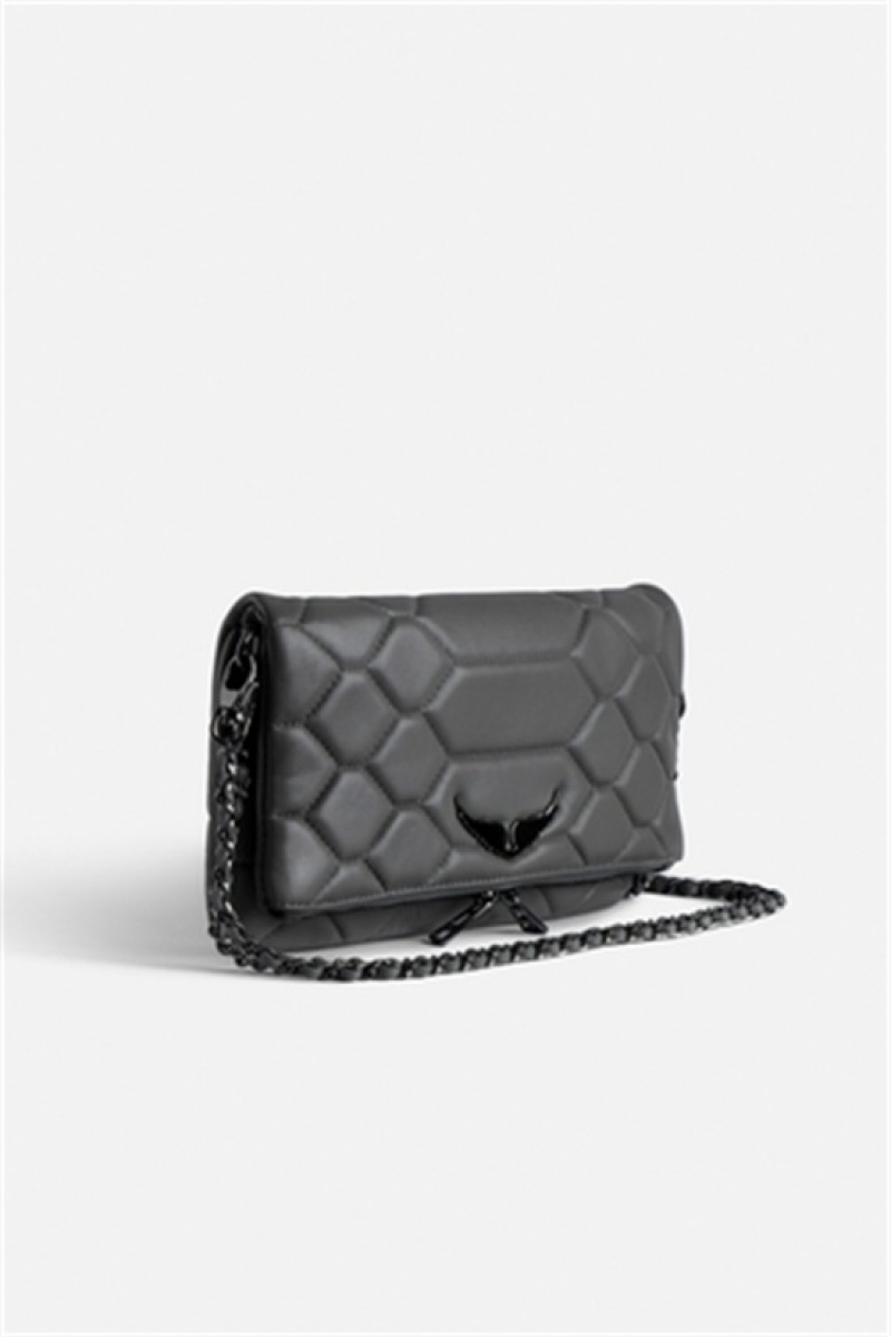 Zadig & Voltaire Rock Xl Mat Bag Negras | ZV-256177