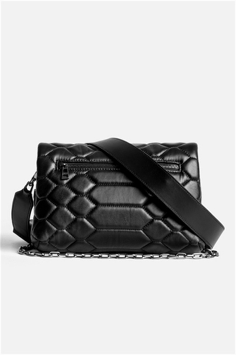 Zadig & Voltaire Rocky Mat Scale Bag Negras | ZV-256113