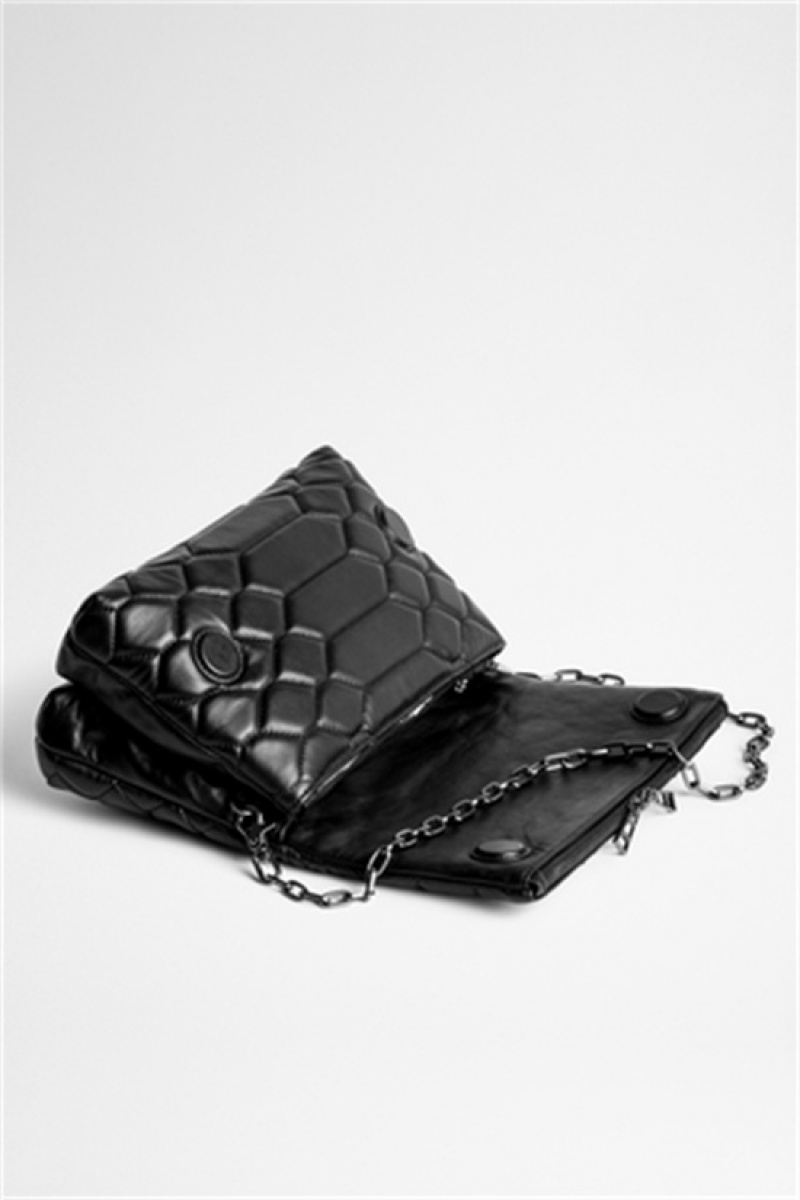 Zadig & Voltaire Rocky Mat Scale Bag Negras | ZV-256113