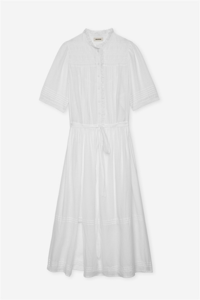 Zadig & Voltaire Rosary Vestido Blancas | ZV-256376