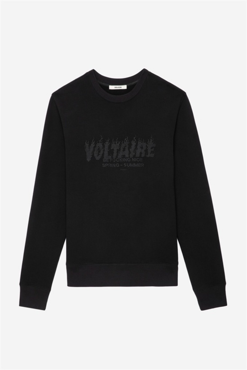 Zadig & Voltaire Simba Sweatshirt Negras | ZV-255746