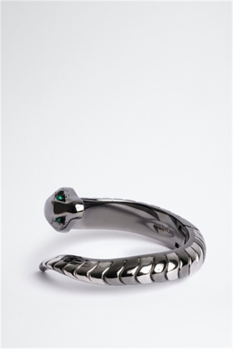 Zadig & Voltaire Snake Bracelet Plateadas | ZV-255880