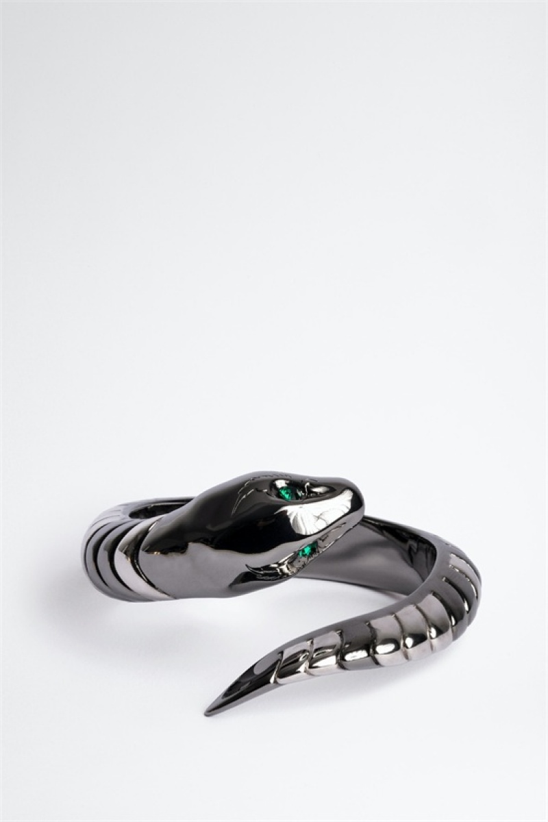 Zadig & Voltaire Snake Bracelet Plateadas | ZV-255880