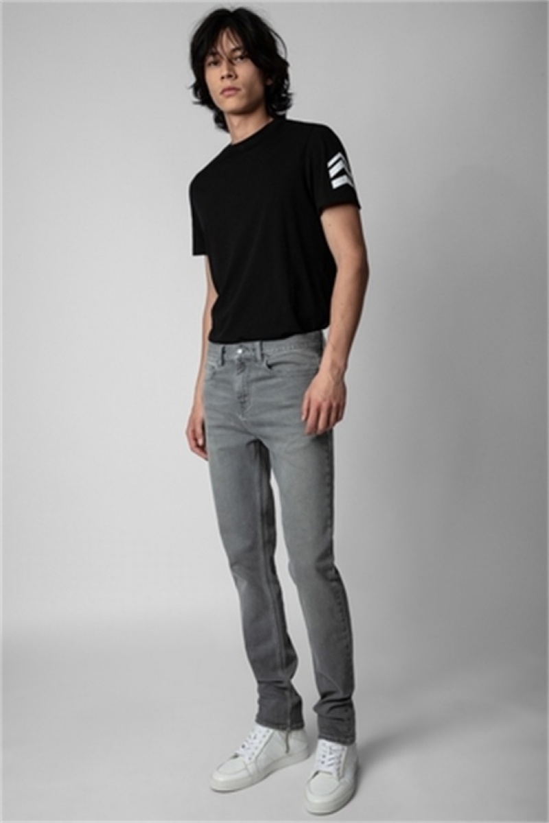 Zadig & Voltaire Steeve Jeans Gris | ZV-255735