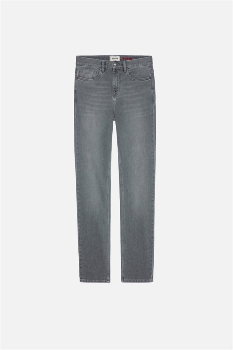 Zadig & Voltaire Steeve Jeans Gris | ZV-255735