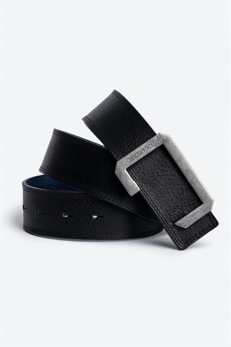 Zadig & Voltaire The Reversible Belt Marrones | ZV-255677