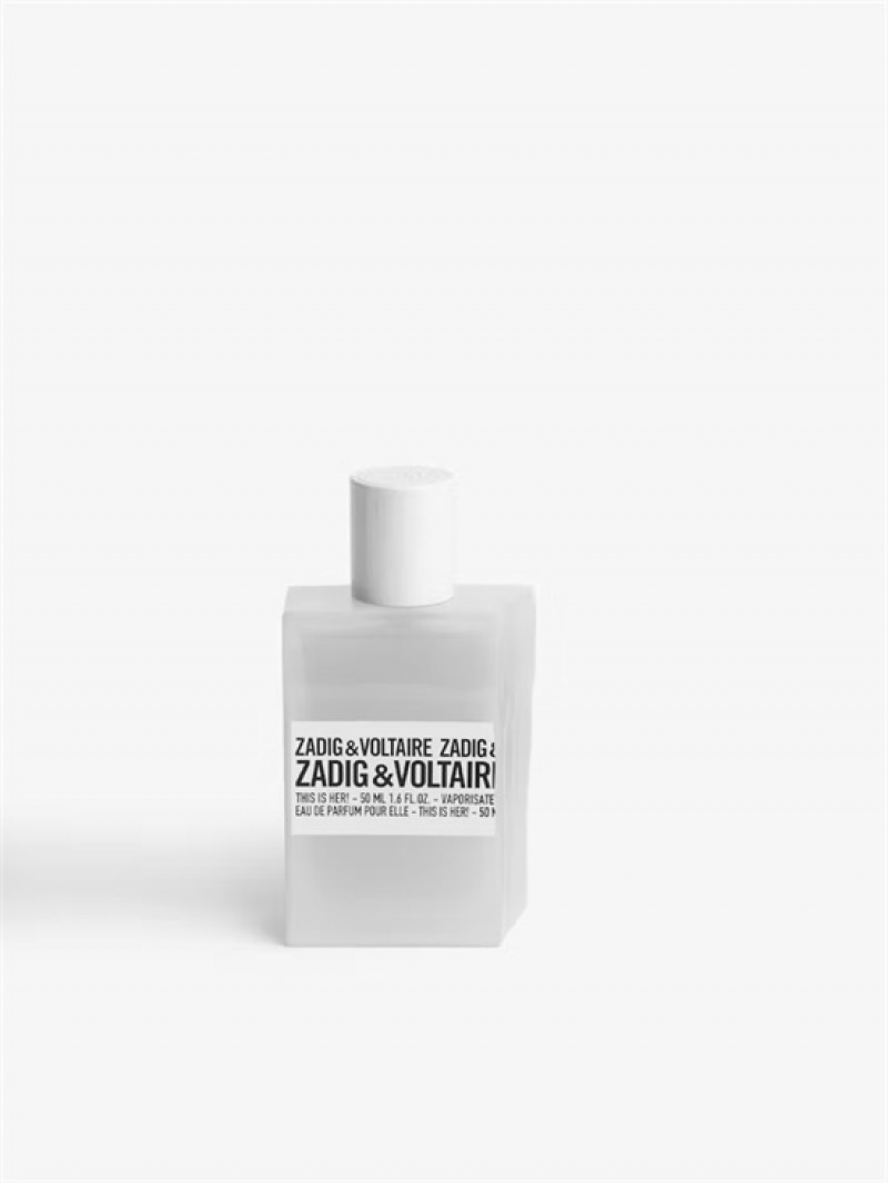 Zadig & Voltaire This Is Her! Fragrance 50 ML Blancas | ZV-255651