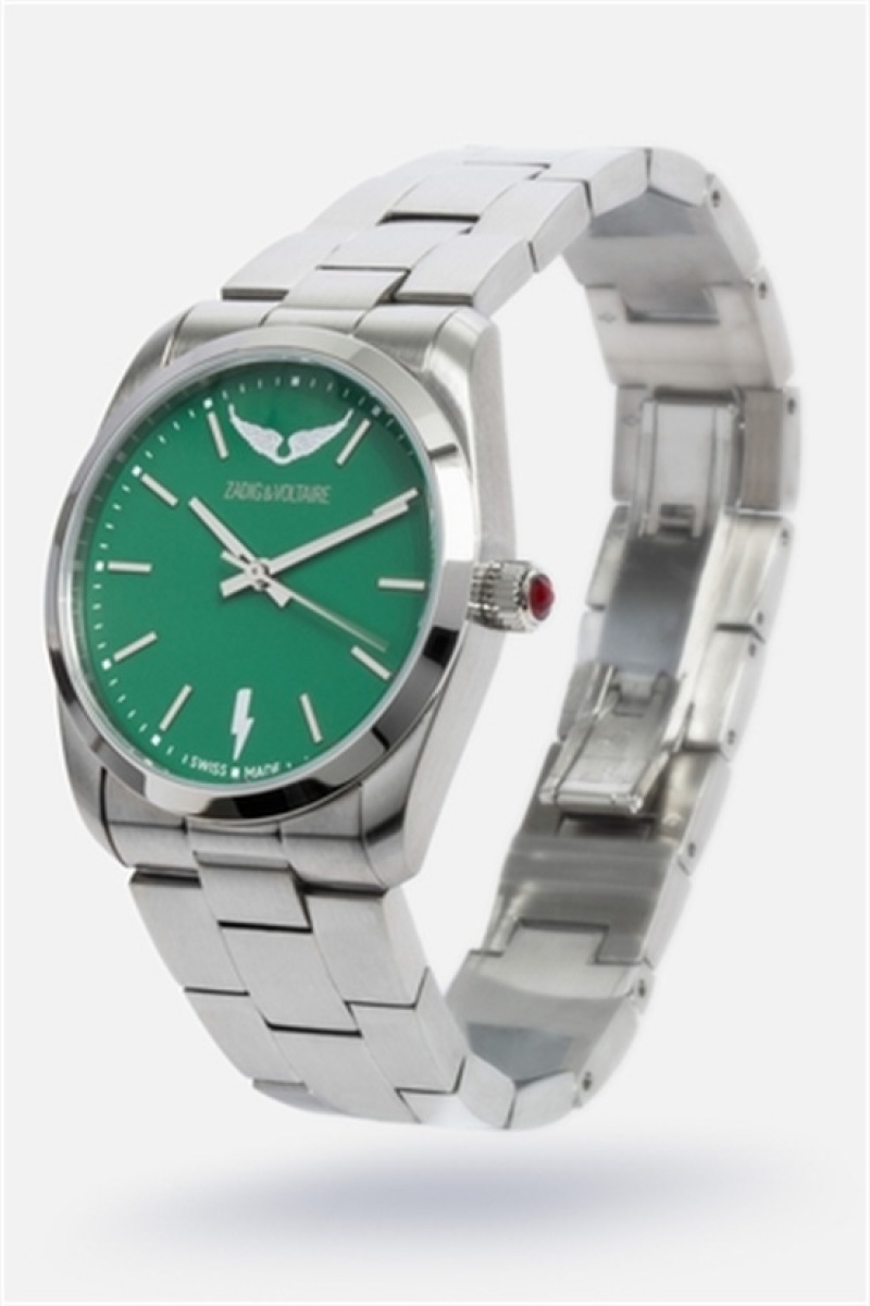 Zadig & Voltaire Time2love Watch Verde | ZV-255850