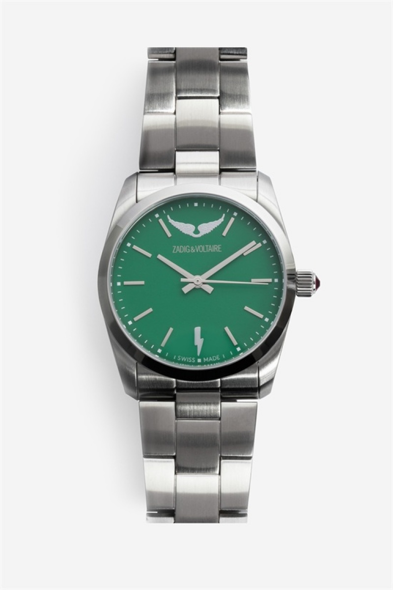 Zadig & Voltaire Time2love Watch Verde | ZV-255850