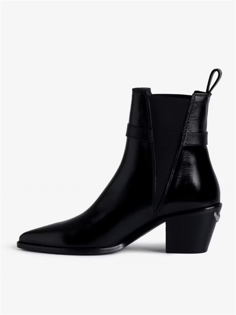 Zadig & Voltaire Tyler Ankle Boots Negras | ZV-255659