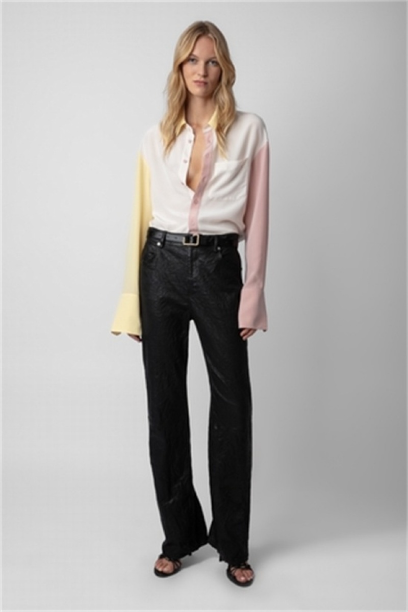 Zadig & Voltaire Tyrone Shirt Blancas | ZV-256321