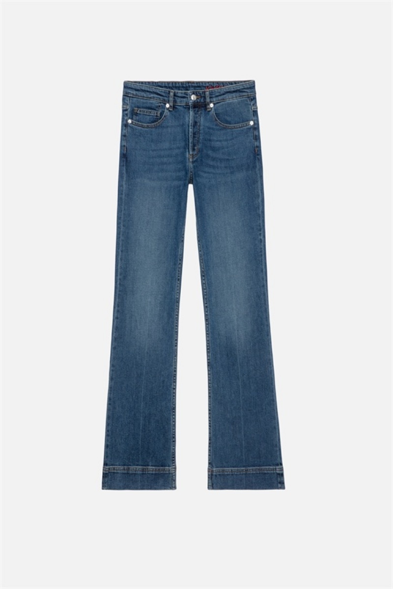 Zadig & Voltaire Vincente Jeans Azules | ZV-256207