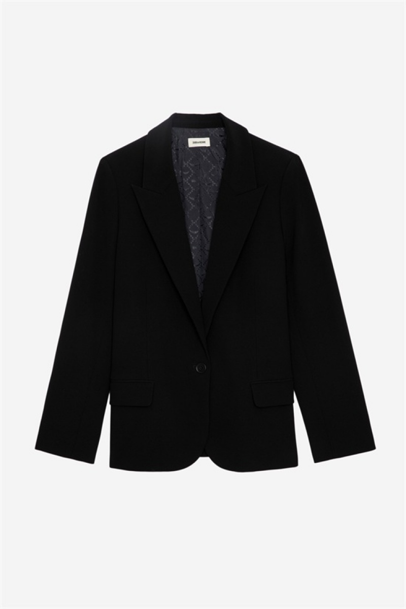 Zadig & Voltaire Voyage Blazer Negras | ZV-256349