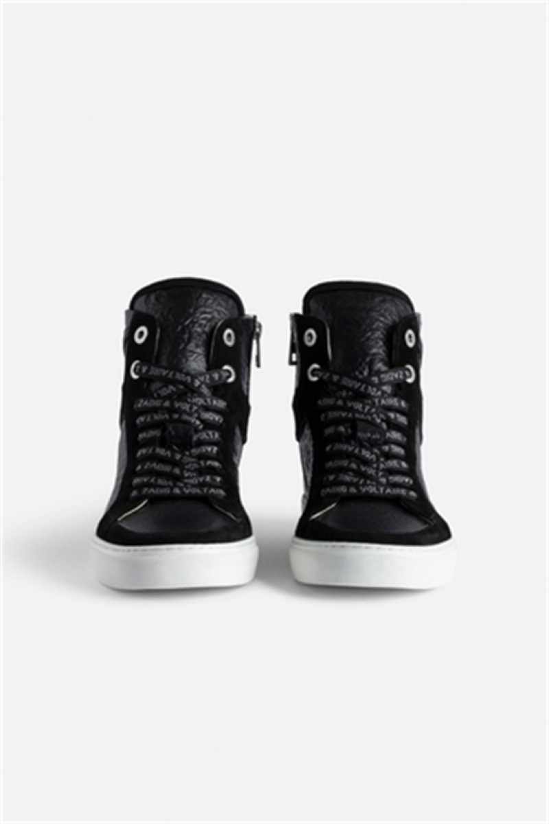 Zadig & Voltaire Zv1747 High High-top Trainers Negras | ZV-255774