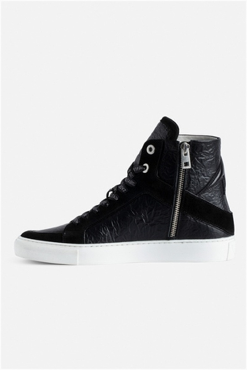 Zadig & Voltaire Zv1747 High High-top Trainers Negras | ZV-255774